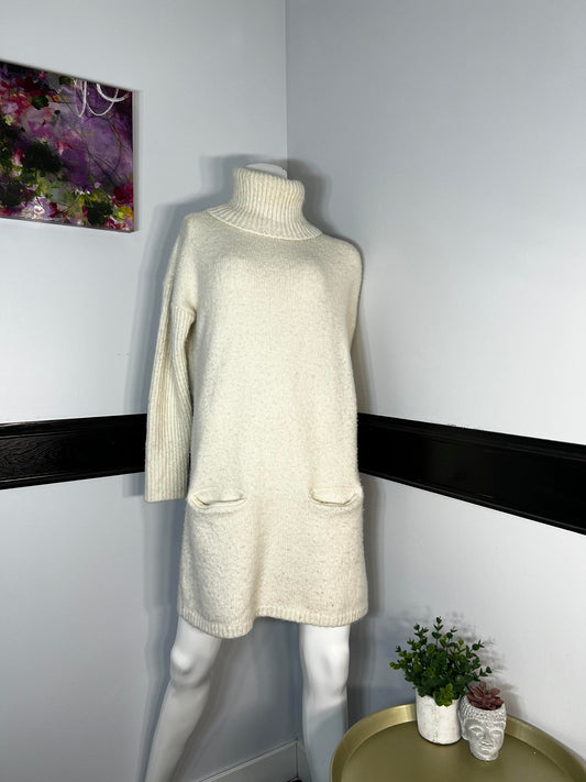 Creme Sweater Dress